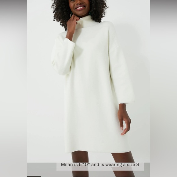 Tuckernuck winter white Vivianne dress by Pomander Place Size medium NWOT - Picture 5 of 16